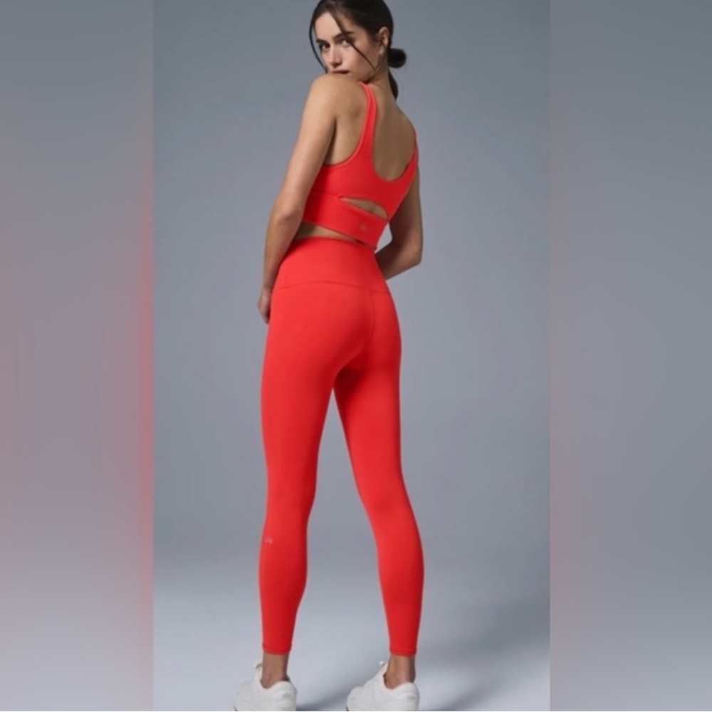Alo Yoga Set // Airbrush and Split Bra